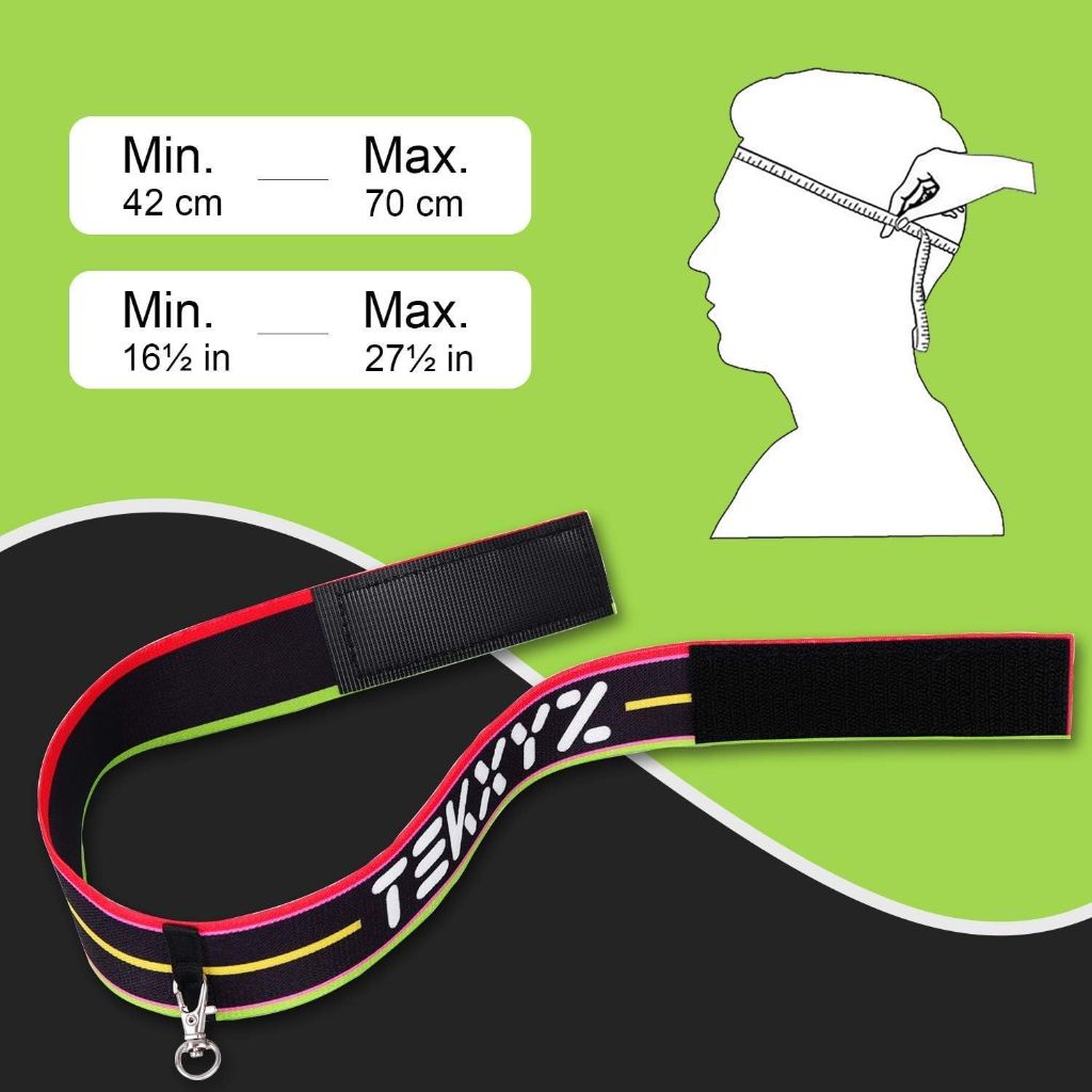TEKXYZ® Reflex Ball with Counter App & Online Community, 2 Difficulty Levels Boxing Ball with Headband