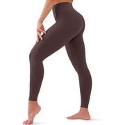 High Waisted Leggings for Women - Tummy Control Yoga Pants for Workout Running Athletic Women's Leggings Plus Size