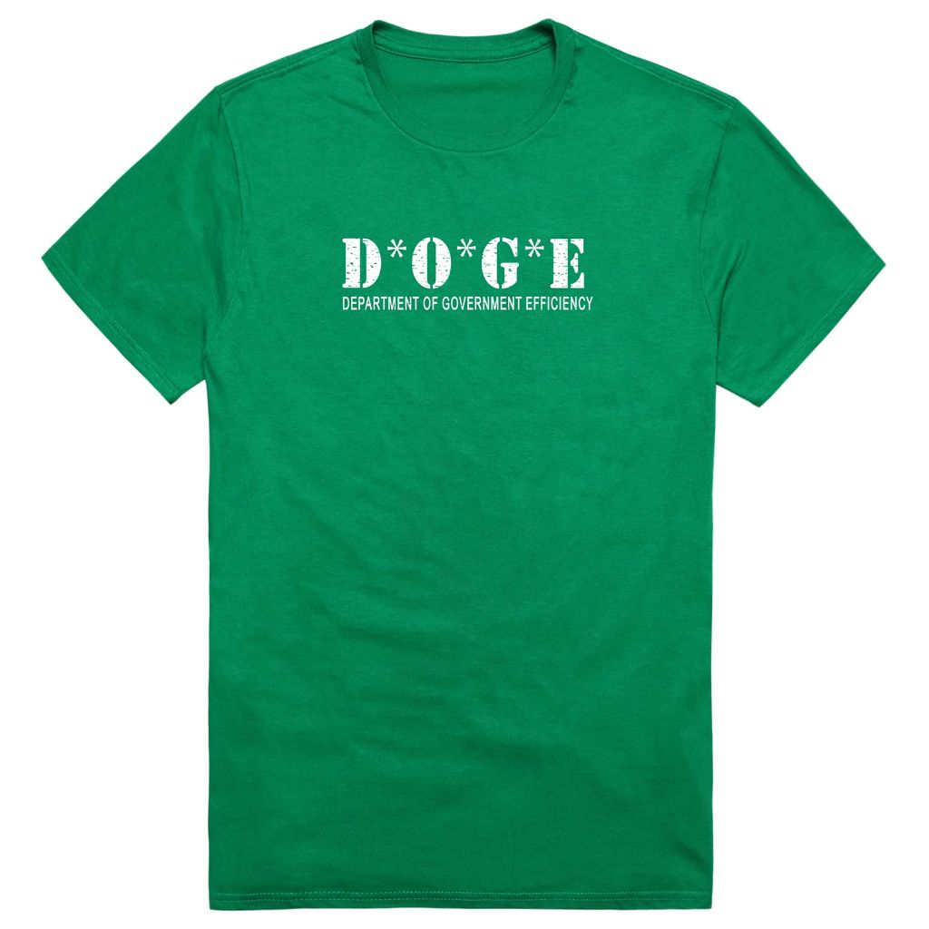 Rapiddominance America Tees D.O.G.E T-Shirt - Green - Size M