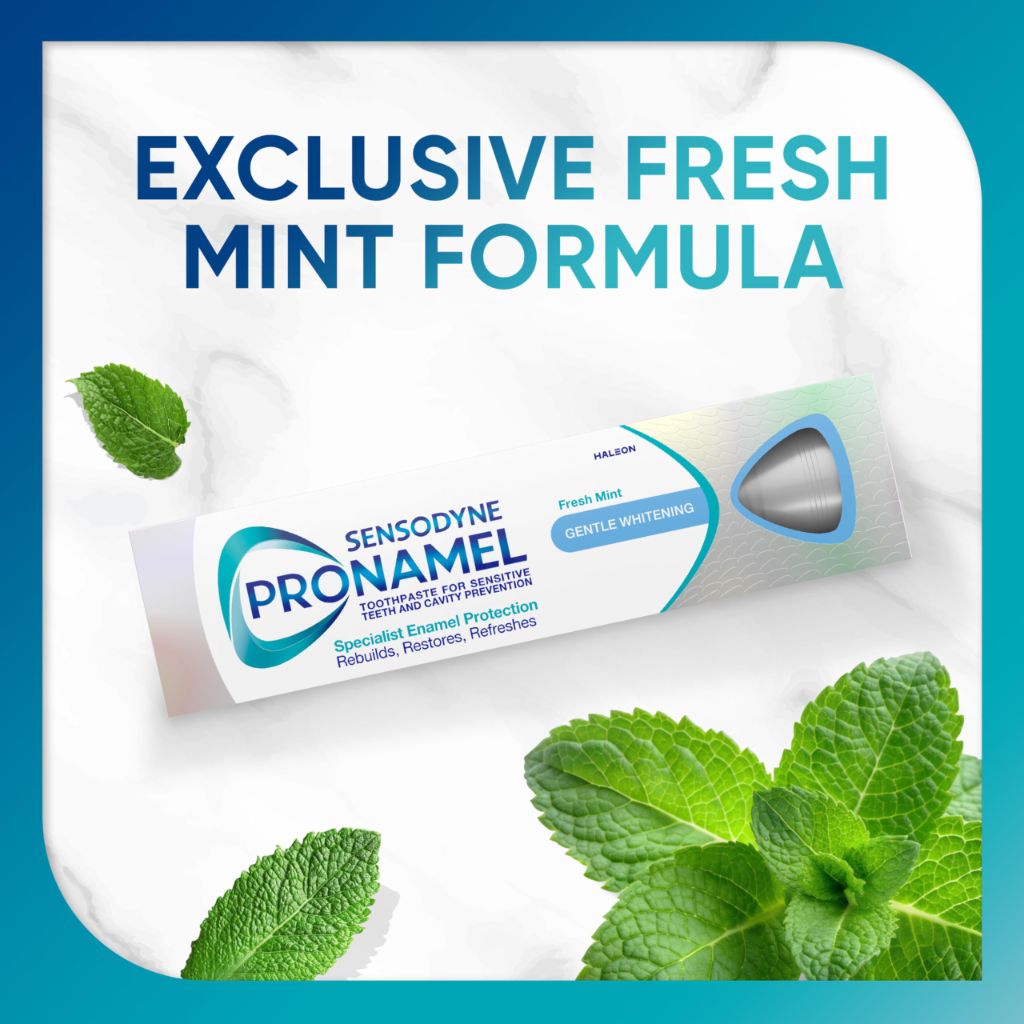 Sensodyne Pronamel Gentle Teeth Whitening Enamel Toothpaste - 4 Ounces (Pack of 4)
