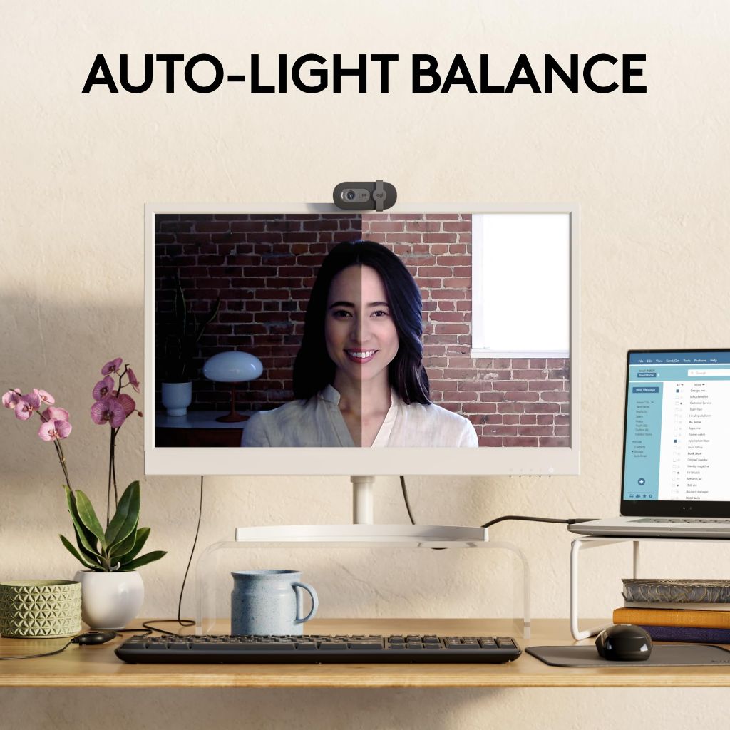 Logitech Brio 101 Full HD 1080p Webcam -Black