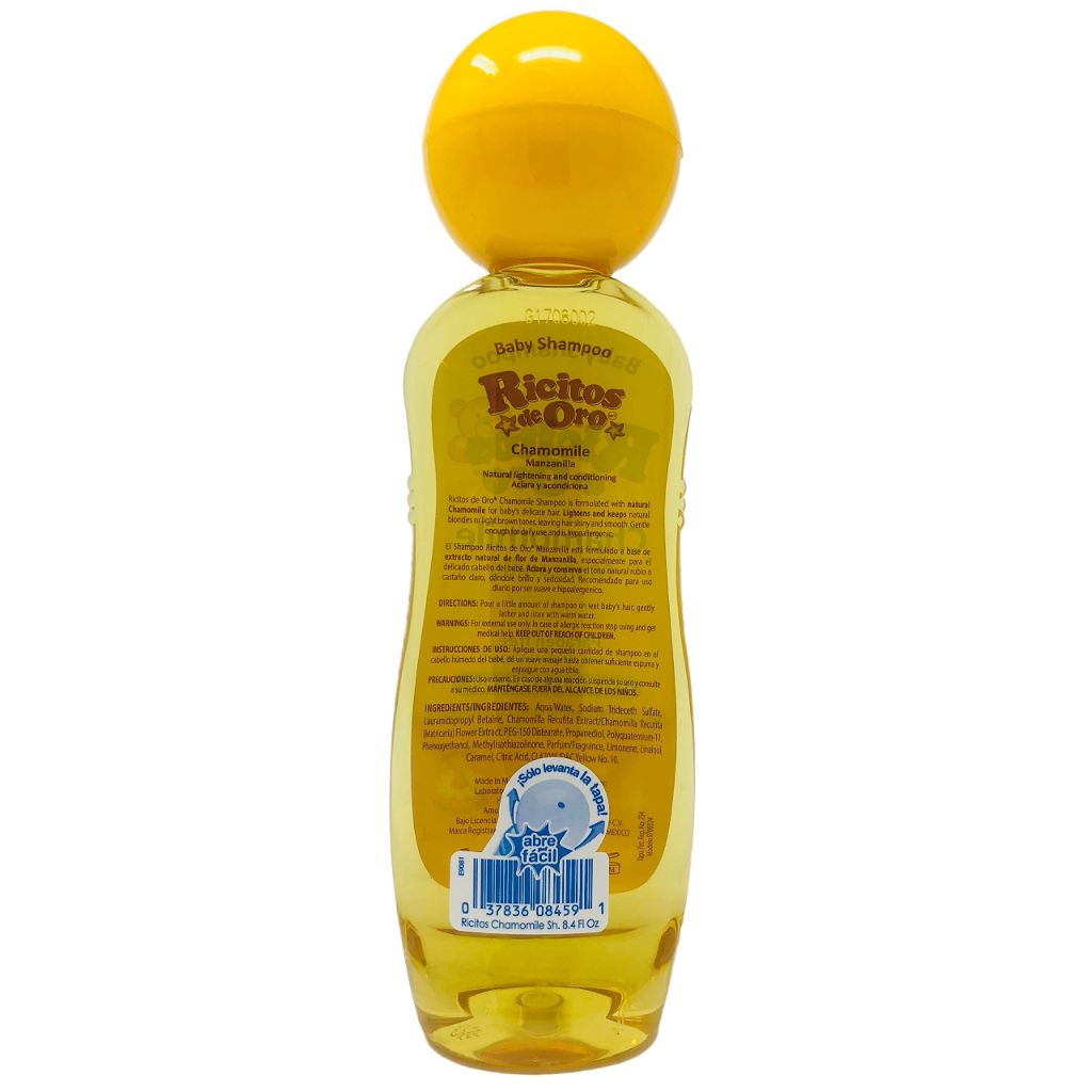 Ricitos de Oro Chamomile Baby Shampoo | 8.4 Fl Oz