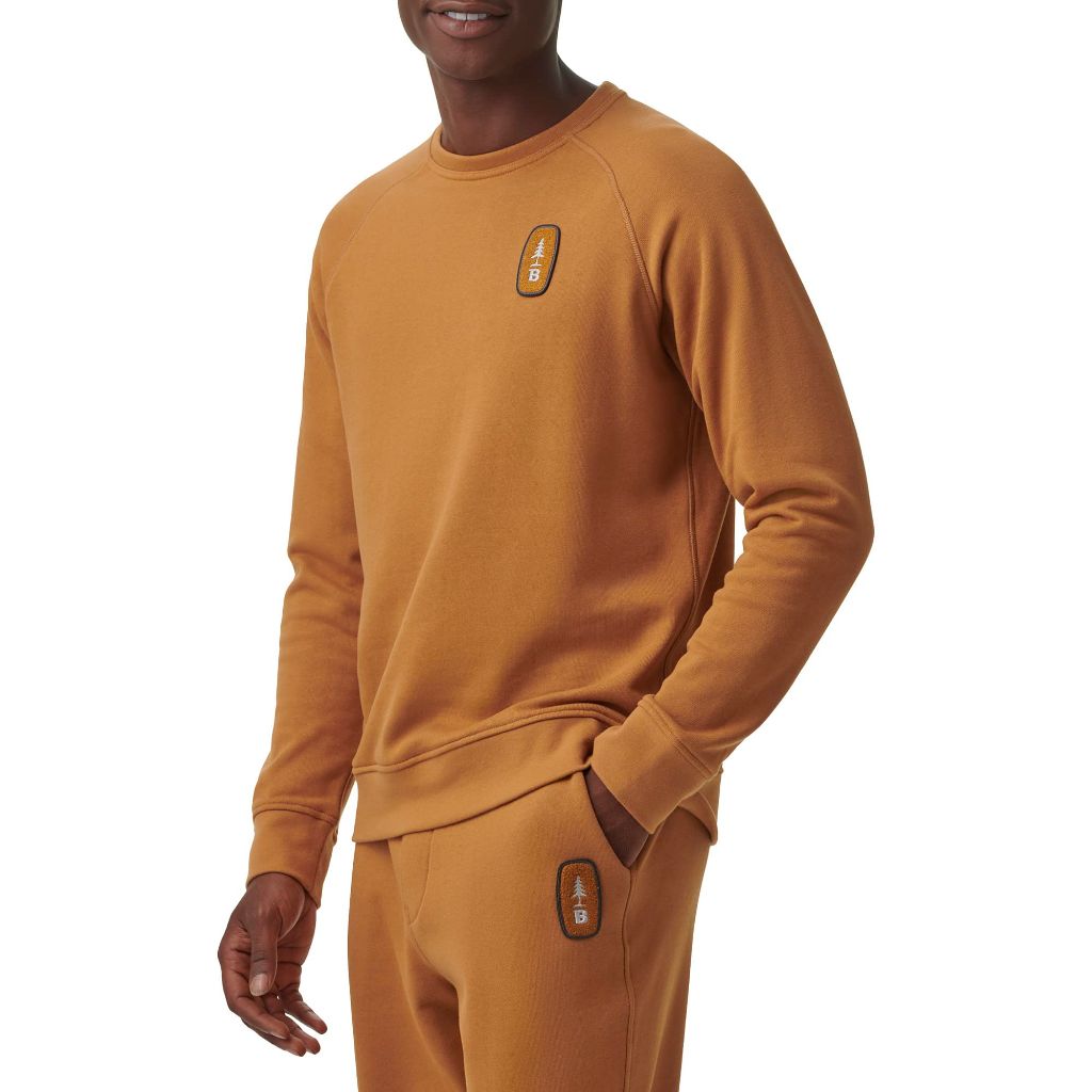 SZ XL, BASS Outdoor Men's Pullover Men Knitted Pullover, Bone BRWN
