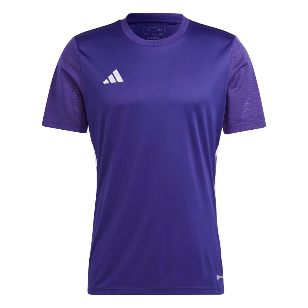 Adidas Mens Tabela 23 Jersey Team, Collegiate Purple/White, Medium/Tall + 2"
