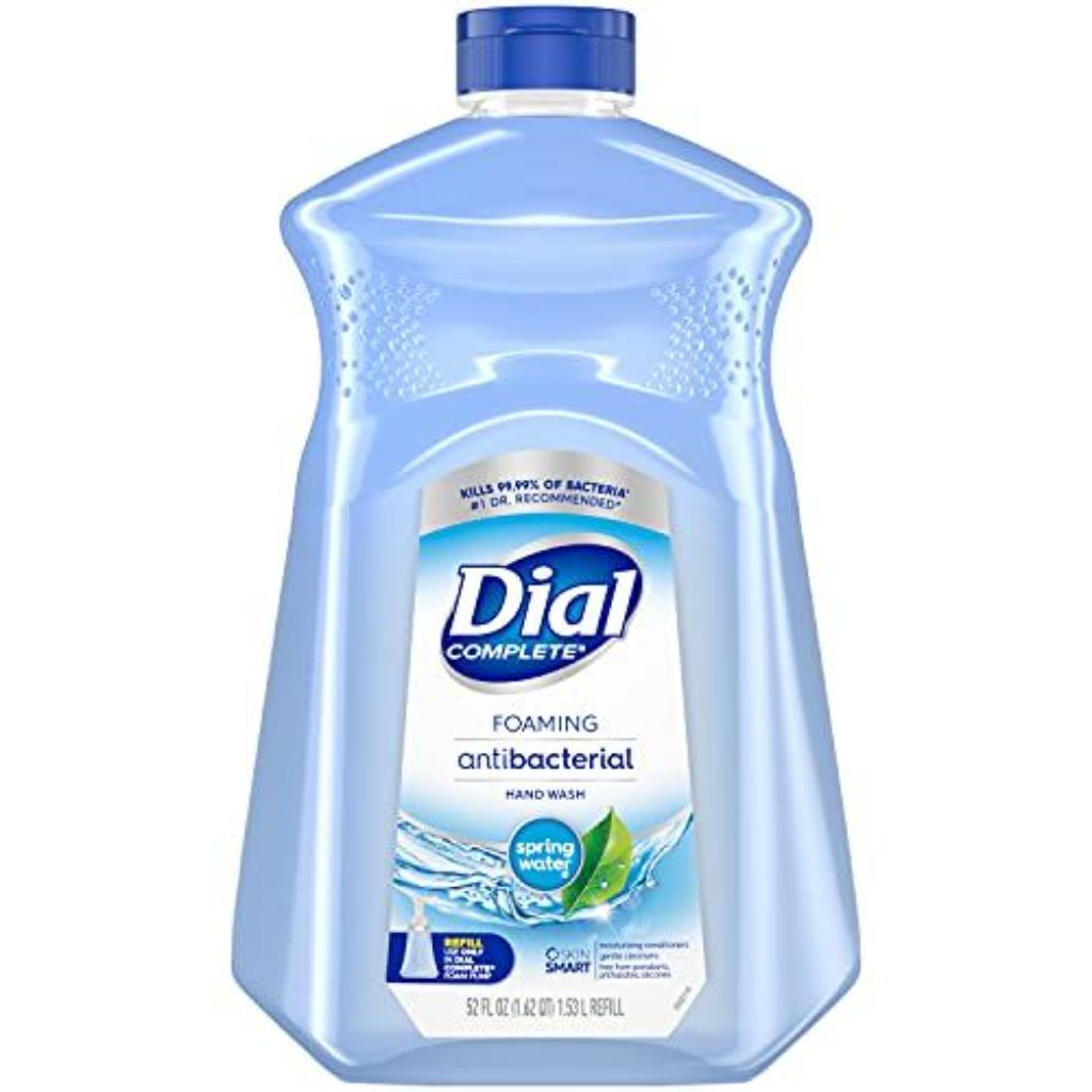 Dial Antibacterial Foaming Hand Soap Refill - Spring Water  | 52 Fl Oz