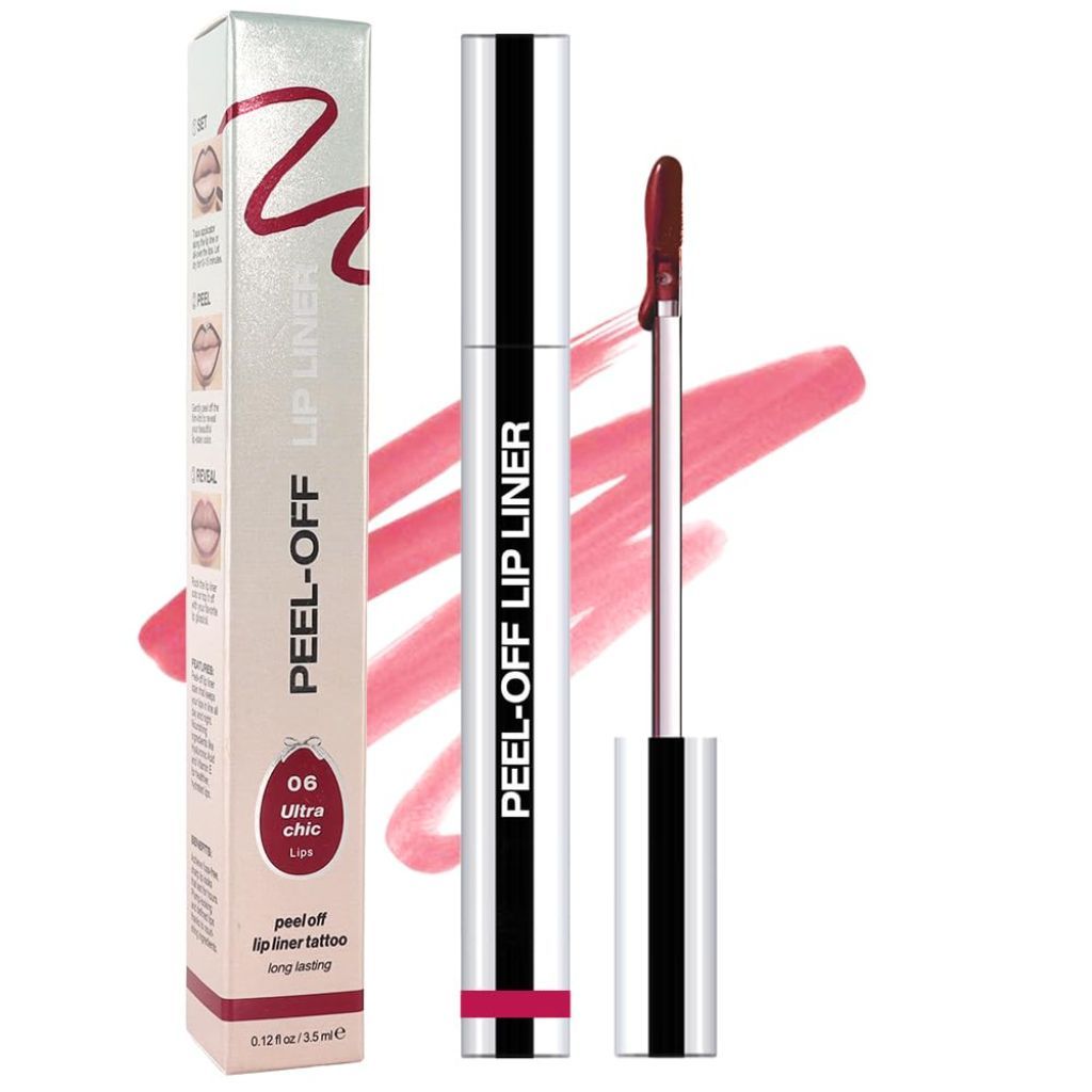 Peel Off Lip Liner/Lip Stain - 06 Pinkish Red Matte
