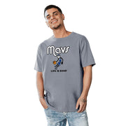 Life is Good  - Dallas Mavericks NBA Officially Licensed T-Shirt - Grey X-Large