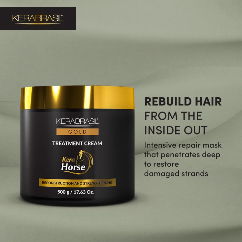 Kerabrasil Kerahorse | Infused with Biotin | Fortified with Keratin Formula for Enhanced Hair Growth & Strength