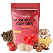 Fenyou - Mushroom Gummies –  60 count, Strawberry