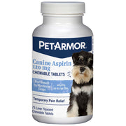 PetArmor Aspirin for Small Dogs, Fast Acting Anti-Inflammatory and Pain Relief For Dogs, 75 Liver Flavored Tablets