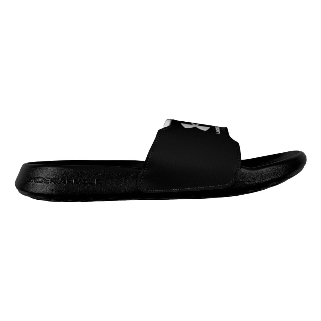 Under Armour Men's Ignite Select Slider Sandal - Black/White, Size 13