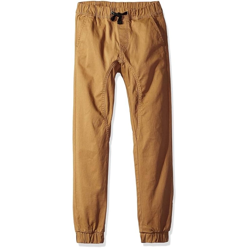 SOUTHPOLE Boys' Big Jogger Pants in Basic Stretch Twill Fabric Size- Large