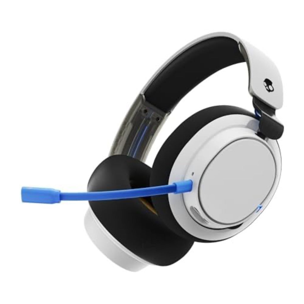Skullcandy SLYR Pro Wireless Bluetooth Headphones, Up to 24 hr. Battery, 2.4GHz Low Transmitter - White - PlayStation Only