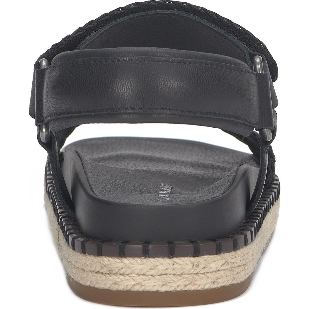 Lucky Brand Ullani Studded Platform Sandal, Black - size 8
