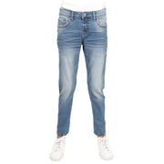 SZ 5, CULTURA Boys Pants, Little Kids Stretch Slim Fit Jeans, Medium Blue