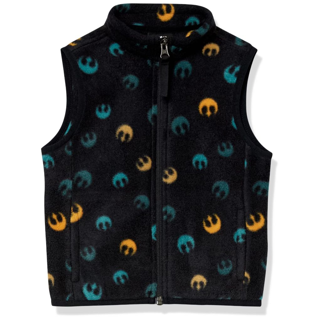 SZ L, Amazon Essentials Disney| Star Wars Boys' Polar Fleece Vests