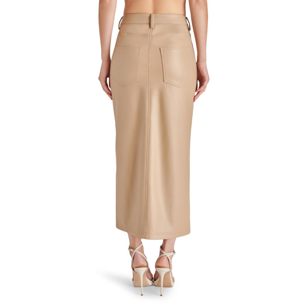 Steve Madden Apparel Avani Skirt, Camel, 4