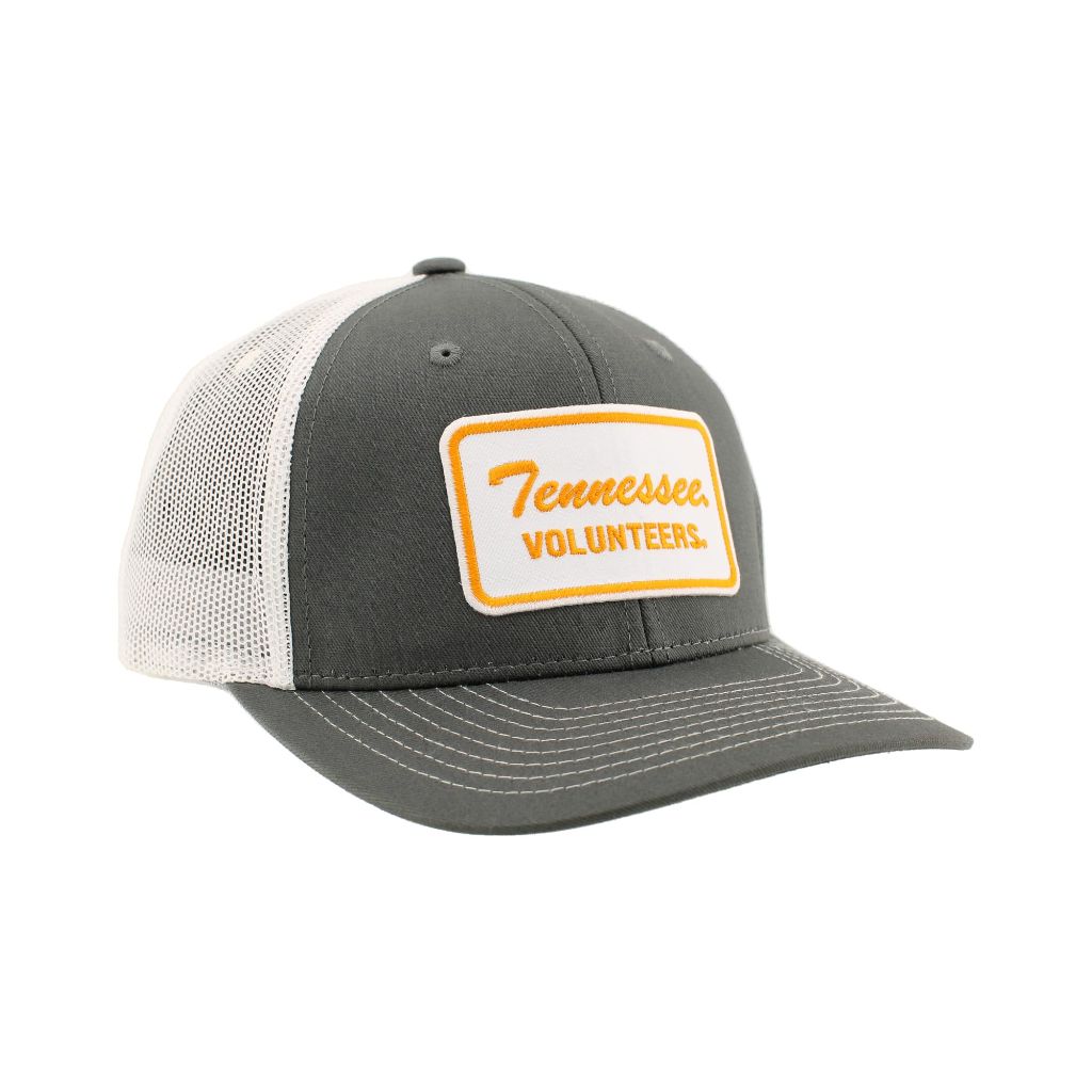 ZHATS Standard NCAA Officially Licensed Trucker Hat Dakota Patch Brick Gray White, Grey, One Size