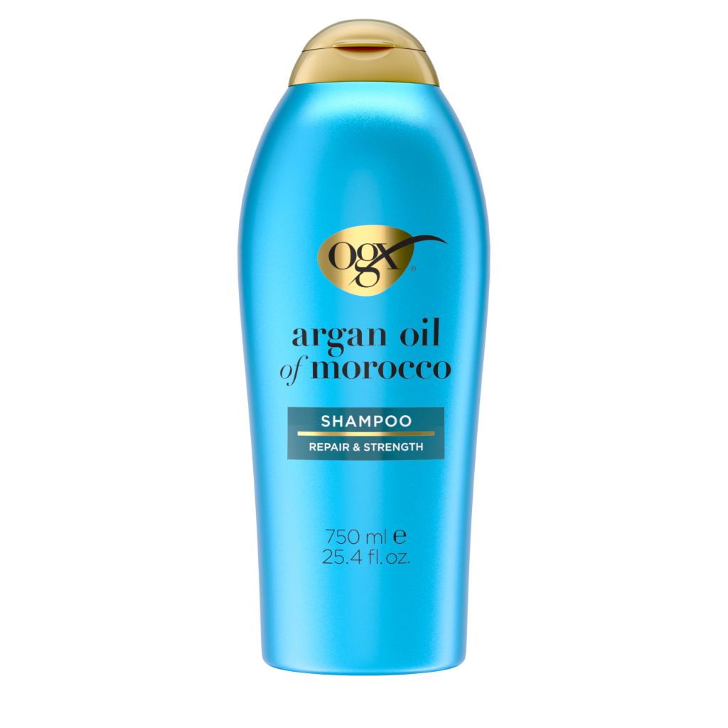 OGX Renewing + Argan Oil of Morocco Shampoo, Damage Repair Shampoo & Argan Oil 25.4 fl. oz