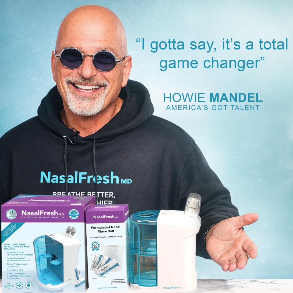 NASALFRESH MD - Dual Powered Nasal Irrigation System