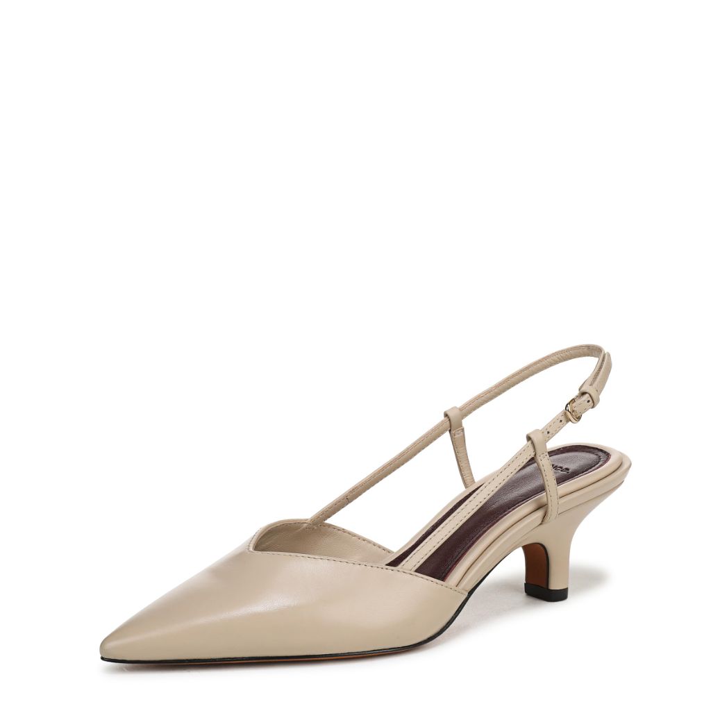 Vince Womens Levvy Pump Birch, Sand Leather - size 5