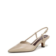 Vince Womens Levvy Pump Birch, Sand Leather - size 5