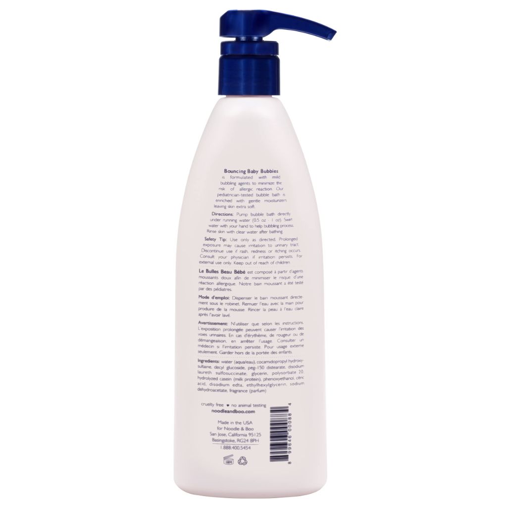 Noodle & Boo Bouncing Baby Bubbles, 16 Fl Oz