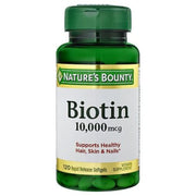 Nature’s Bounty Biotin 10000mcg - 120 Rapid Release Softgels