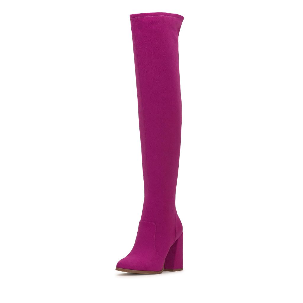 Jessica Simpson Brixten Over The Knee Boot, Berry Blast - size 6.5M
