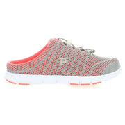 Propét Women's TravelWalker Evo Slide Casual Sneaker, Coral Grey 7.5 Narrow