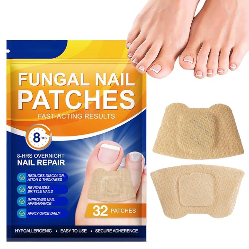 Sefudun Fungal Nail Patches Hypoallergenic, 32 Count