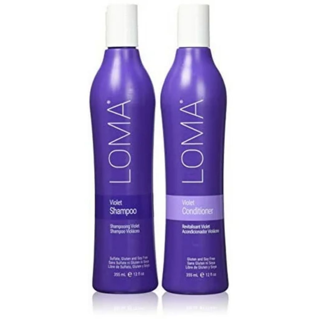 Loma Hair Care Violet Shampoo and Conditioner Duo - 12 fl. oz.