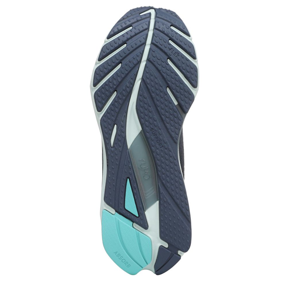 Ryka Women's Uplift LX Road Shoes, Vintage Blue - size 7