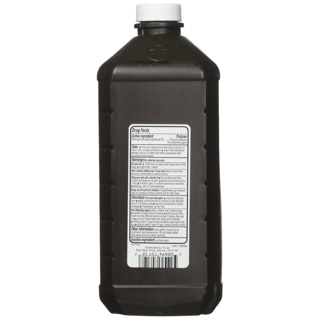 32OZ Hydrogen Peroxide Topical Solution USP - Antiseptic Cleaner