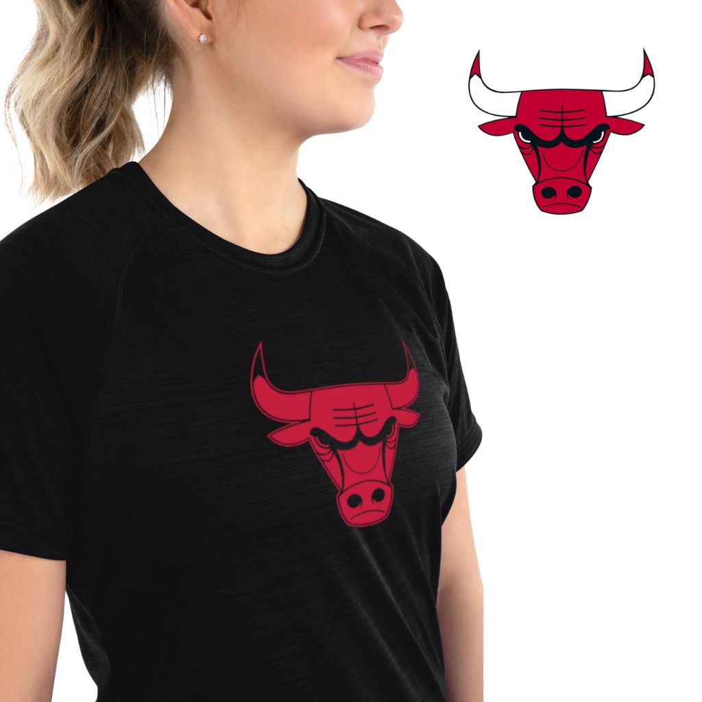 Holloway NBA Chicago Bulls Women's All-Pro Tee - 2XL