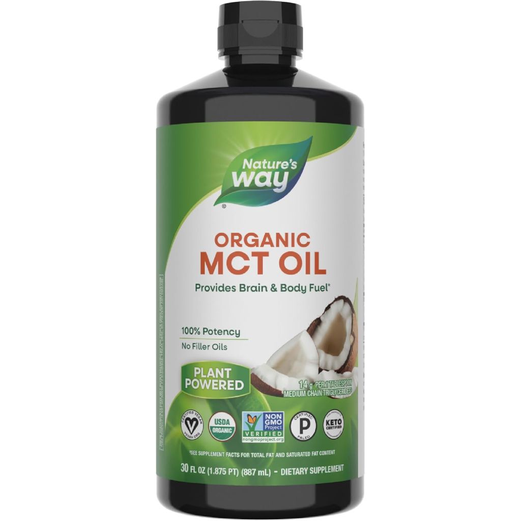 Nature's Way Organic Coconut MCT Oil - 30 fl. oz.
