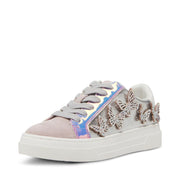 Steve Madden Girls Shoes Flori Sneaker, Iridescent, 9