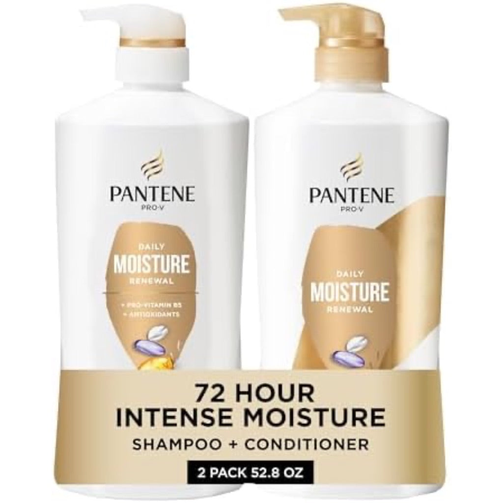 Pantene Pro-V Daily Moisture Renewal Shampoo & Conditioner Set, 25 fl. oz. ea.