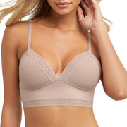 Maidenform Women's Lacy Triangle Bralette, XL