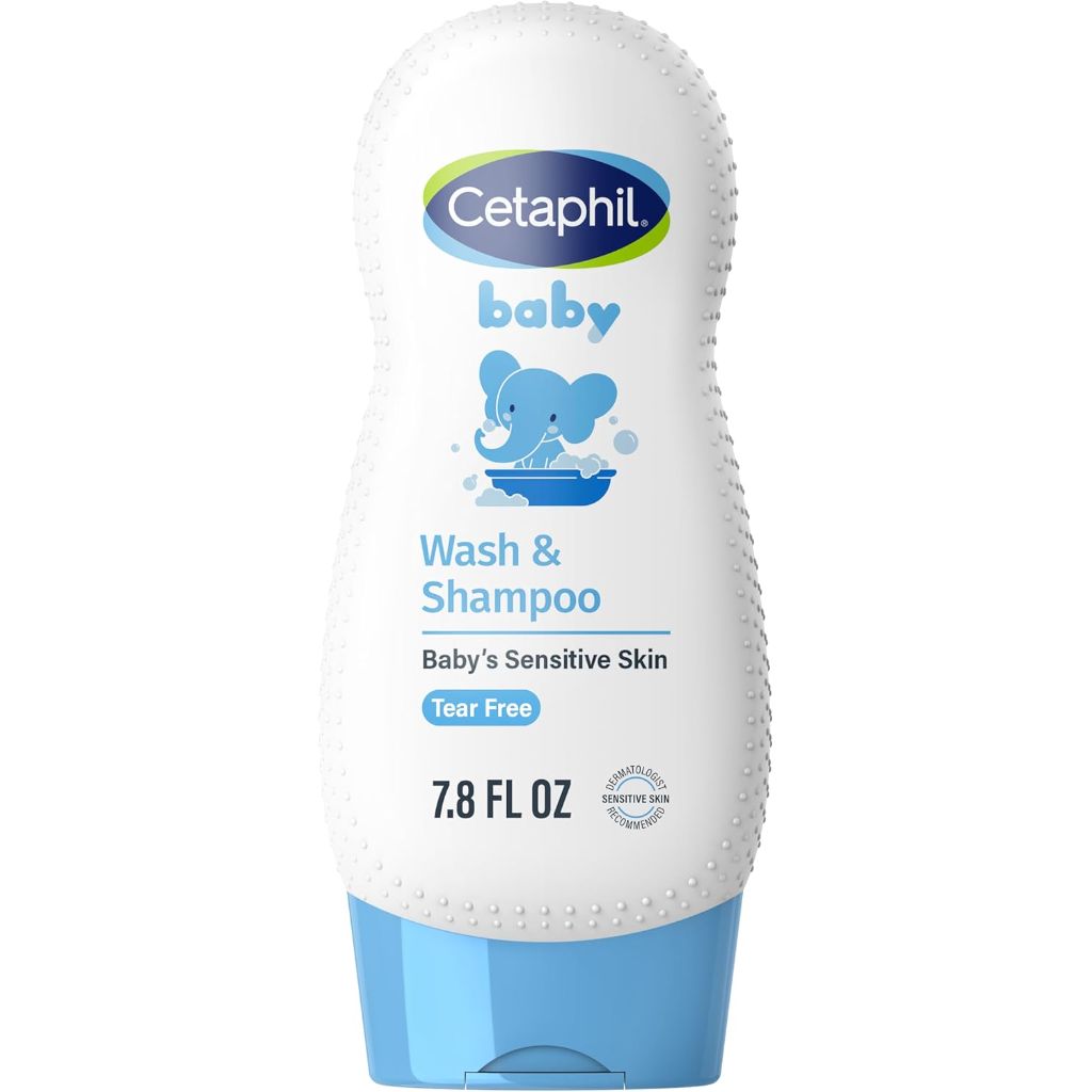 Cetaphil Tear Free Baby Shampoo and Body Wash with Organic Calendula - 7.8 fl. oz.