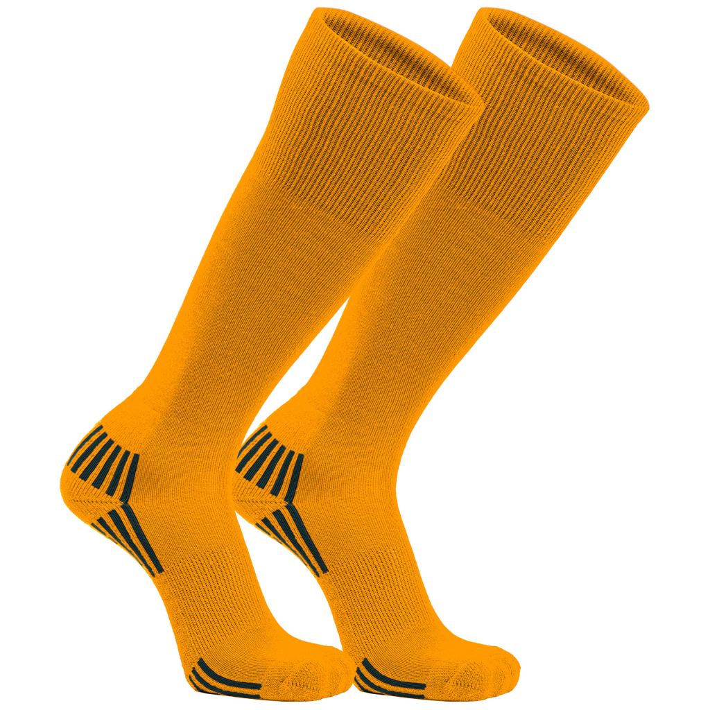 Franklin Sports Youth Baseball + Softball Socks - Gold Baseball + Softball Knee Length for Kids, Youth Large