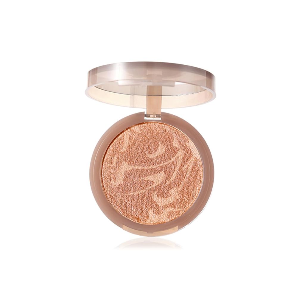Truth Key Mousse Bronzer - Waterproof, Skin Tone Correcting, Shimmer Finish, High Coverage Powder with Marbled Design in Light & Medium Brown for a Natural Glow
