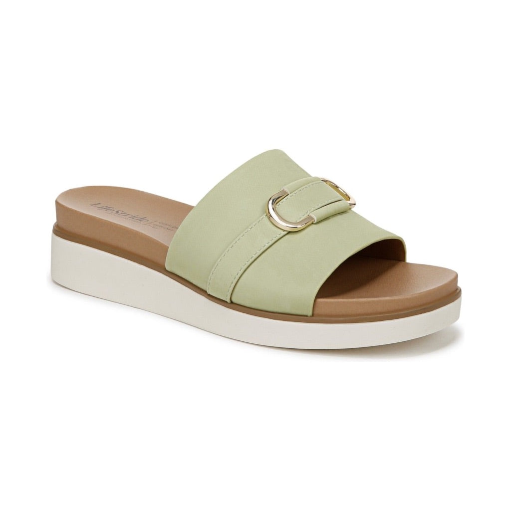 Lifestride Womens Genevieve Slide Sandal size 10
