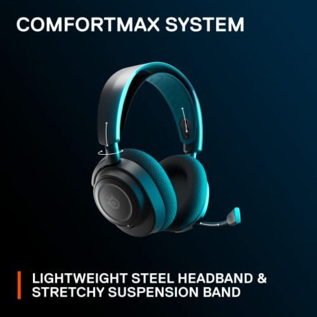 SteelSeries Arctis Nova 7P Wireless Gaming Headset - Black
