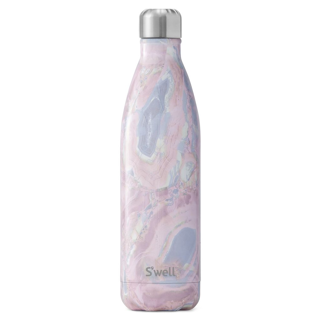 S well Geode Rose 25 oz Stainless Steel Water Bottle
