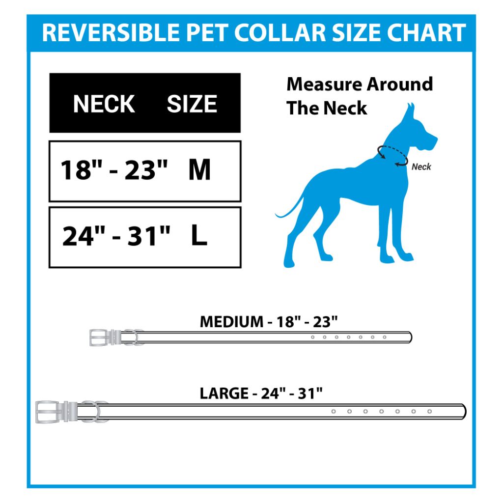 Pets First Baltimore Ravens Reversible NFL Dog Collar Size Medium