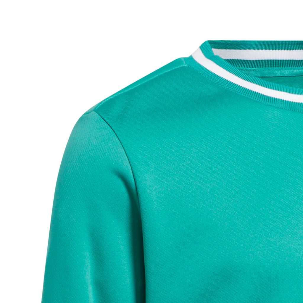 adidas Junior's Club Crew Sweatshirt - Pure Teal, XL