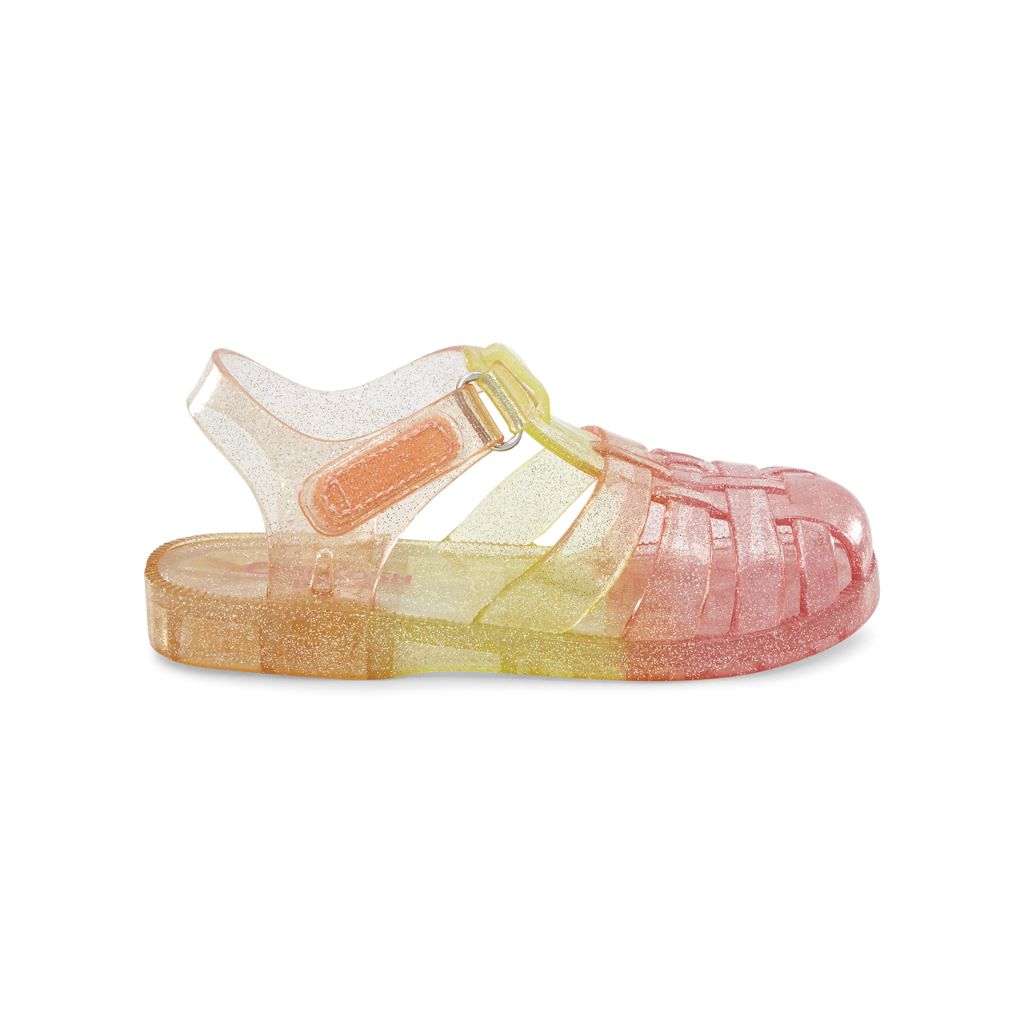 OshKosh B'Gosh girls Os22q01b Sandal, Pink/Coral, 5 Toddler US