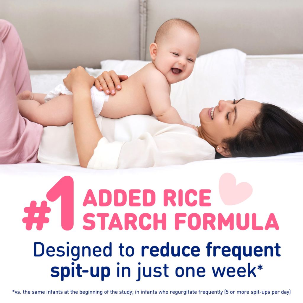 Enfamil A.R. Infant Formula - Clinically Proven to Reduce Spit-Up in 1 week - 19.5 oz -Thickened with Rice Starch(Package May Vary)