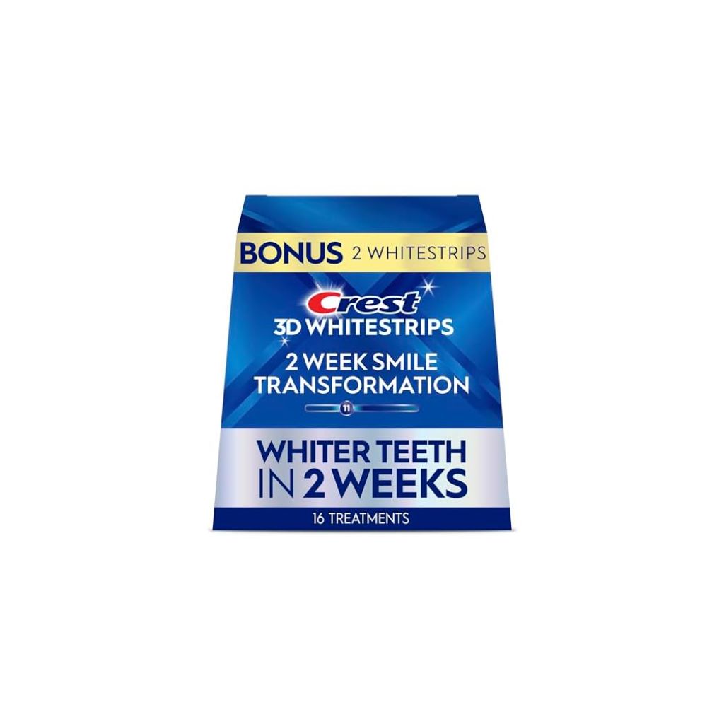 Crest 3D Whitestrips 2 Week Smile Transformation Teeth Whitening Strips - 16 Treatments